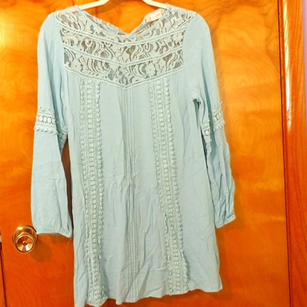 Altar'd State Blue Blouse